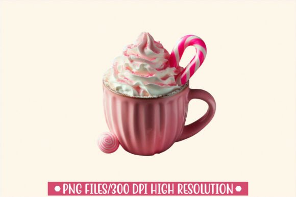 Download Watercolor Preppy Pink Christmas PNG - Premium Bundle